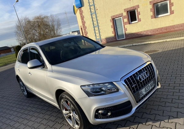 Audi Q5 cena 43900 przebieg: 246232, rok produkcji 2009 z Radków małe 466